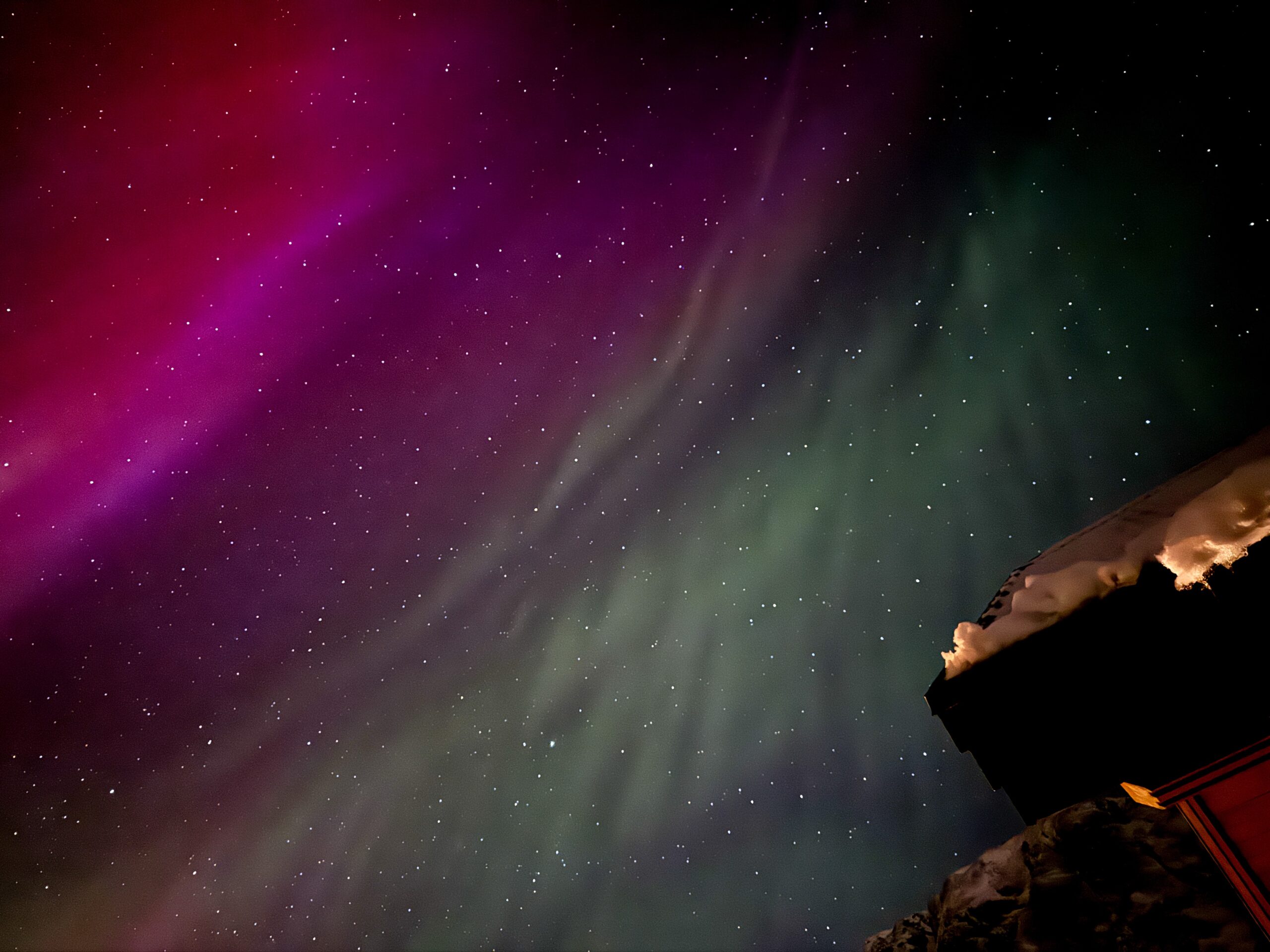 Northern Lights in Iceland in January