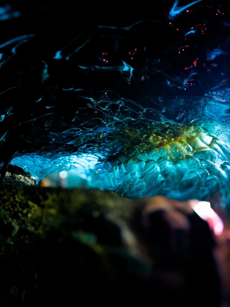 Blue Ice Cave Glacier Tour