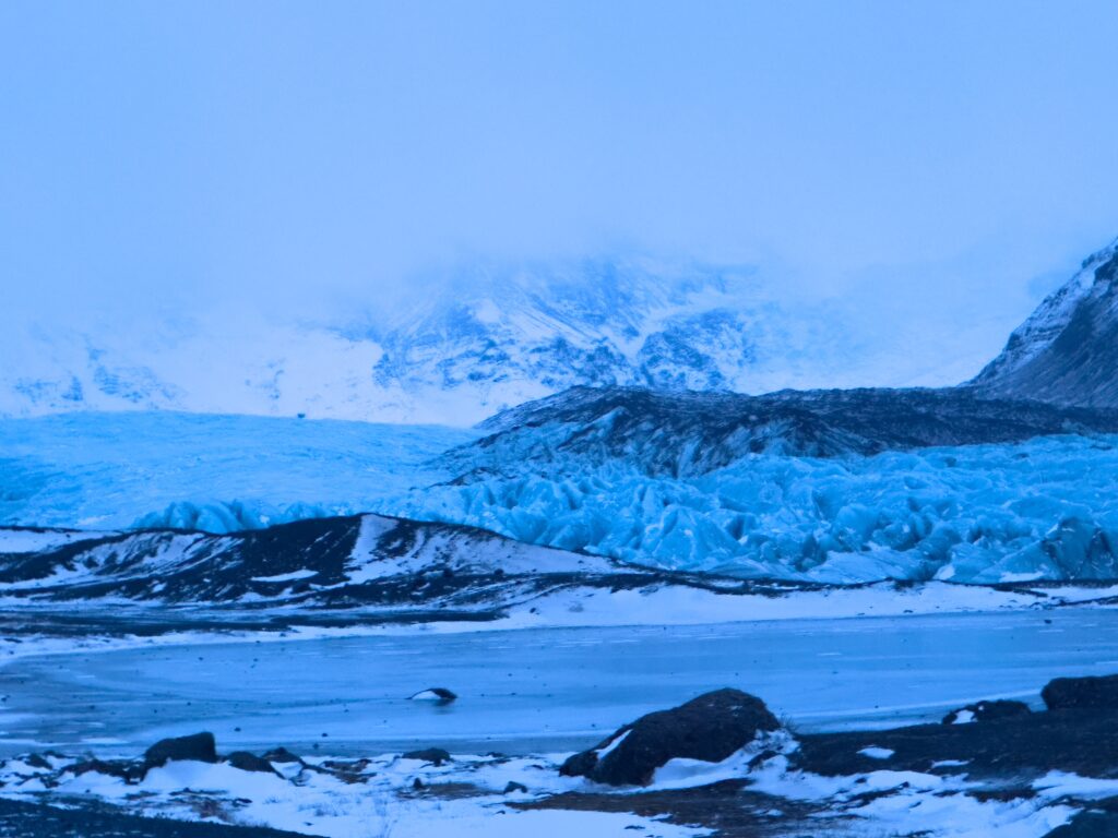 Glacier for the Blue Ice Cave