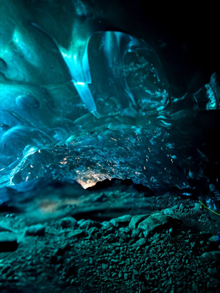 Blue Ice Cave Glacier Tour